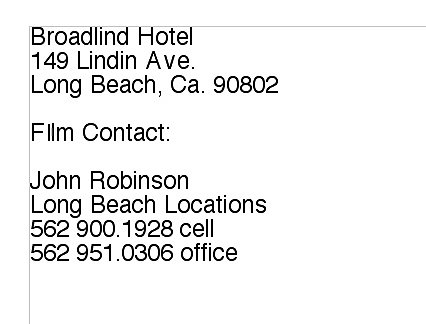 z.Broadlind Hotel.Contacts
