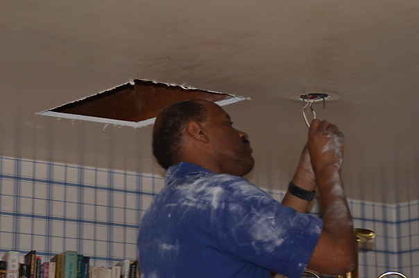 kitchen ceiling - repair
