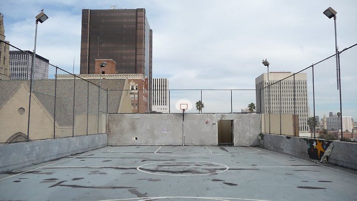 Immanuel Presby CHurch Rooftop BBall.Hwood.Locs P1210604