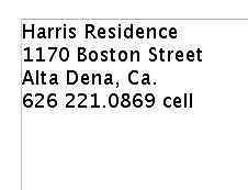 Harris House.Alta Dena.info