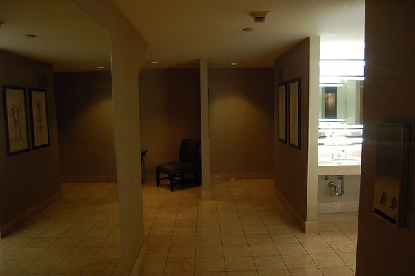 Meeting room womens bathroom (2 weeks notice prior to filming)