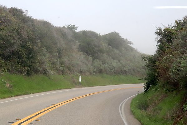HWY 1 NORTH TOWARDS RAGGED POINT.6