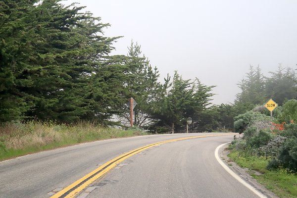 HWY 1 NORTH TOWARDS RAGGED POINT.11