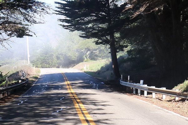 HWY 1 NORTH TOWARDS RAGGED POINT.21