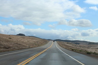 HWY 1 NORTH TOWARDS RAGGED POINT.28