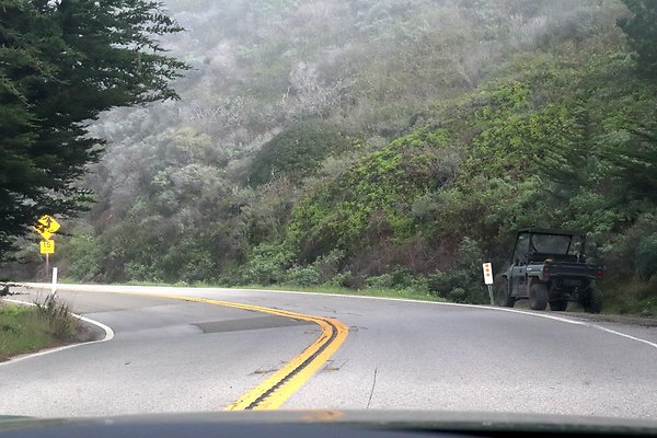 HWY 1 NORTH TOWARDS RAGGED POINT.12