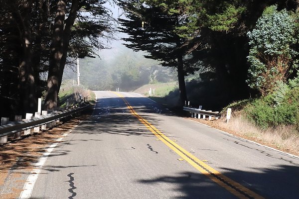 HWY 1 NORTH TOWARDS RAGGED POINT.19