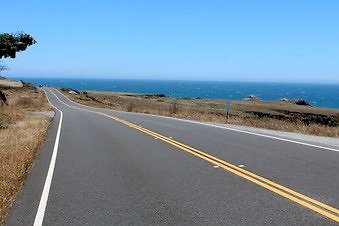 HWY 1 NORTH TOWARDS RAGGED POINT.27
