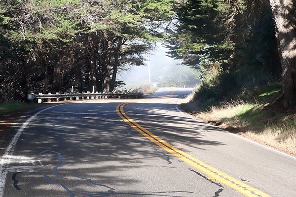 HWY 1 NORTH TOWARDS RAGGED POINT.18
