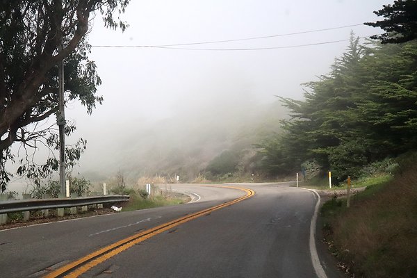 HWY 1 NORTH TOWARDS RAGGED POINT.17