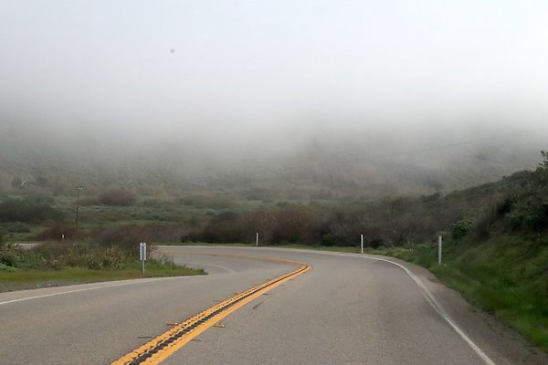HWY 1 NORTH TOWARDS RAGGED POINT.7