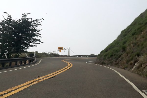 HWY 1 NORTH TOWARDS RAGGED POINT.15