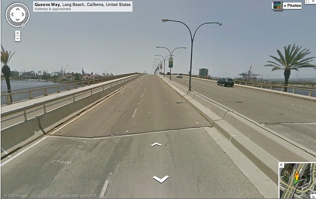 Queensway Bridge.Long Beach