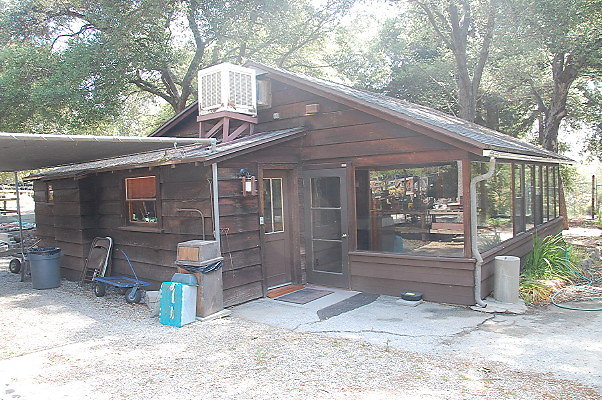 Descanso Gardens.Nursery.Cabin
