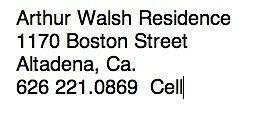 Arthur Walsh Residence.Altadena