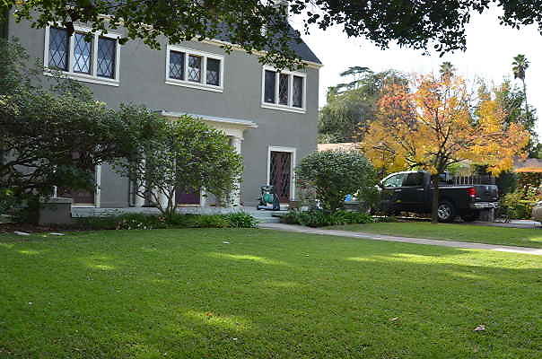 front yard - southwest