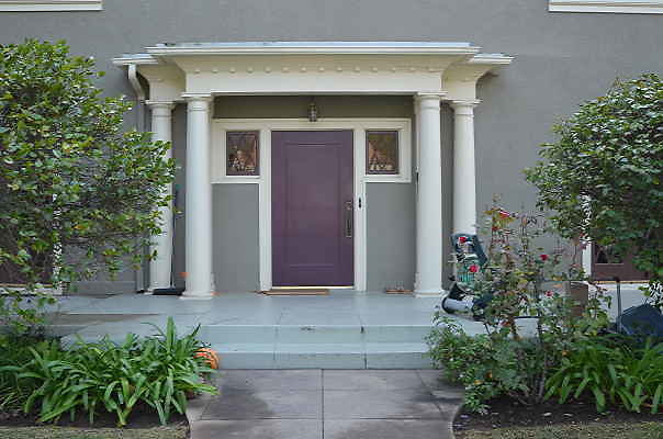front door - south
