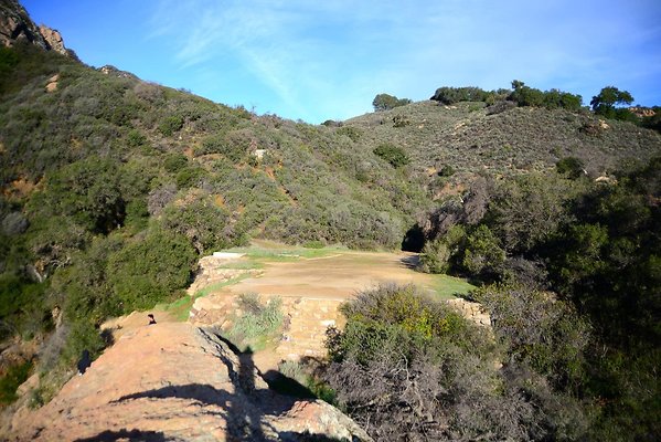 TOP OF CLIMBING ROCK 34.097633, -118.728976