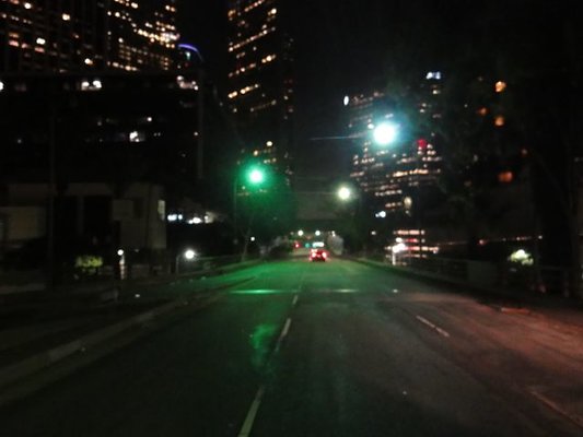 Fourth Street Night Downtown