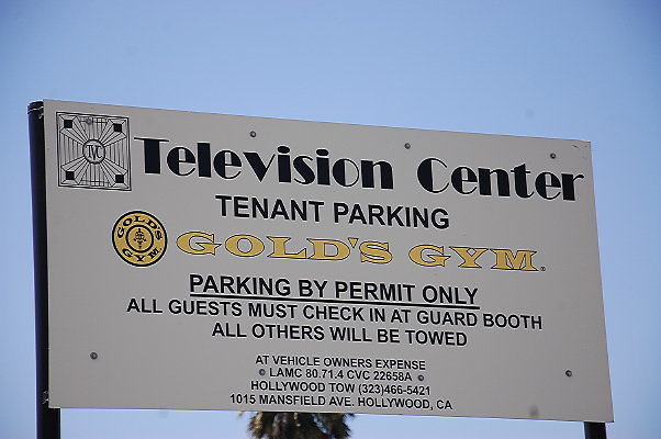 Parking Lot.Television Center.Hollywood