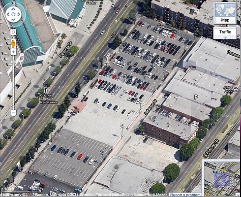 VSP Parking.1340 Figueroa.Overhead.1