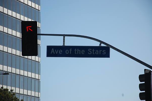 Century City Driving Shots.Ave.Of Stars