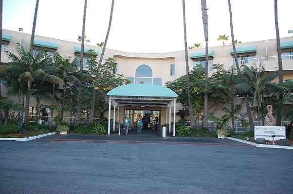 Marina Del Rey Hotel.Front Exterior
