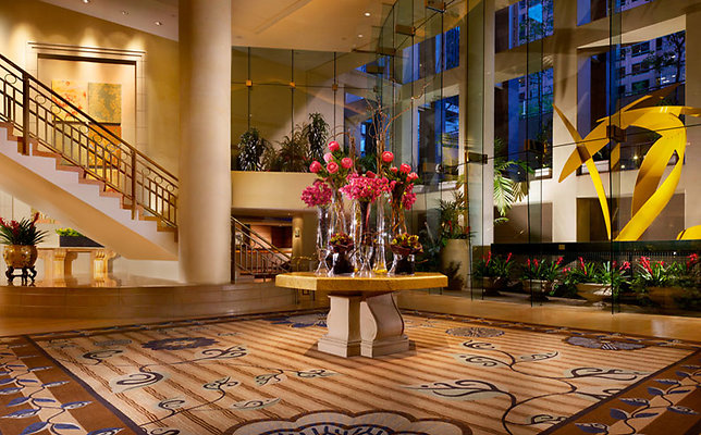 The Omni Lobby.Downtown LA