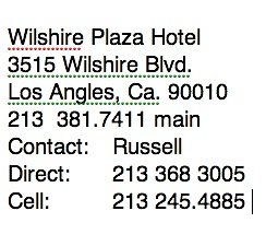 z Wilshire Plaza Hotel