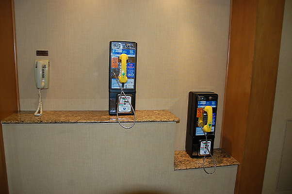 Hallways.Pay Phones.Four Points By Sheridan Hotel.Culver City