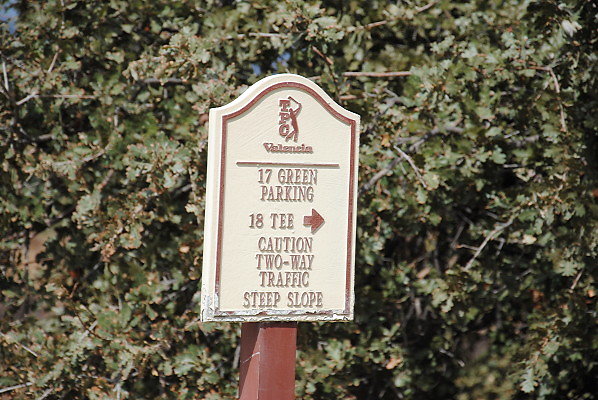 Valencia TCP GC.17th Green