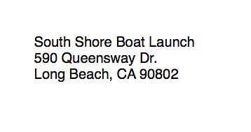 z.So. Shore Boat Launch Info