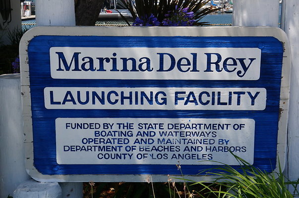 Marina Del Rey.Marina.Boat.Launch