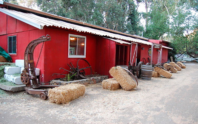 Calimigos Ranch Red Barn