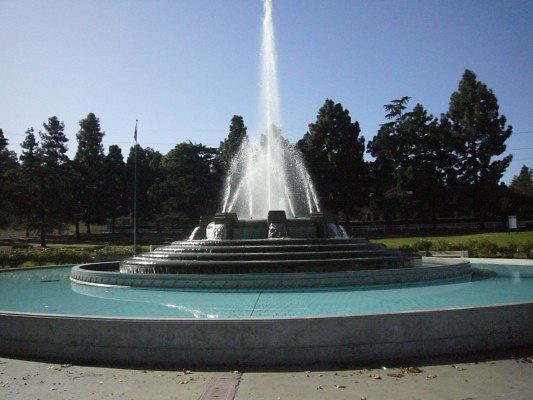 Mulholland fountain