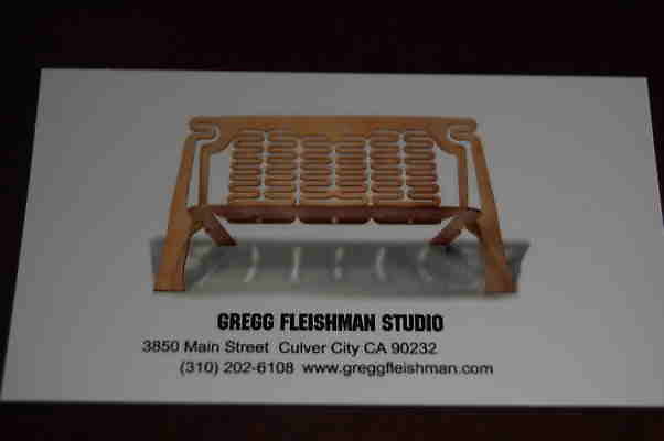 Gregg Fleishman Furniture Studio.cc