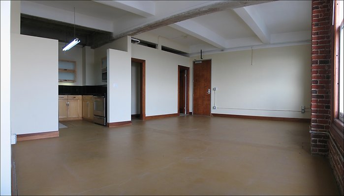 D. Empty Loft Interior 3