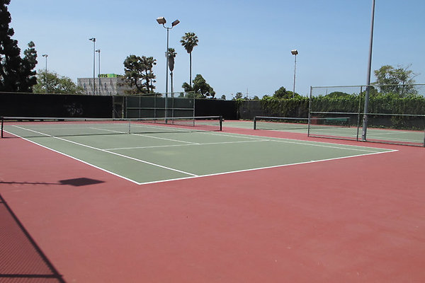 Westchester Park.Tennis Courts.LA Parks