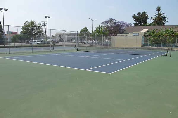 Ruben Salazar Park.Tennis Courts.LA Parks