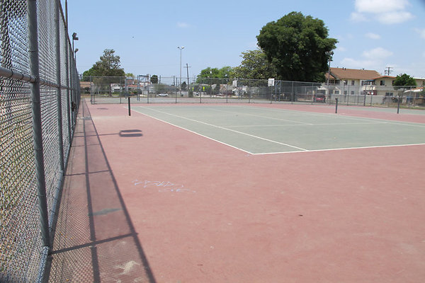 South Park Rec Center.Tennis Courts.LA Parks