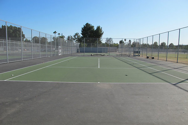 Fulton College Prep School.Tennis Courts.LAUSD