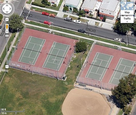 Queen Anne Rec. Center.Tennis Courts