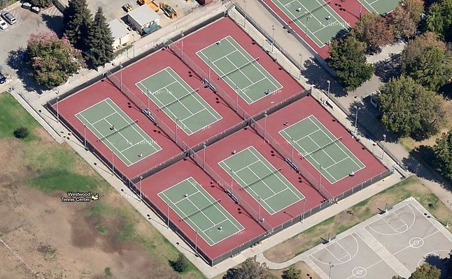 Westwood Park.Tennis Courts.LAParks