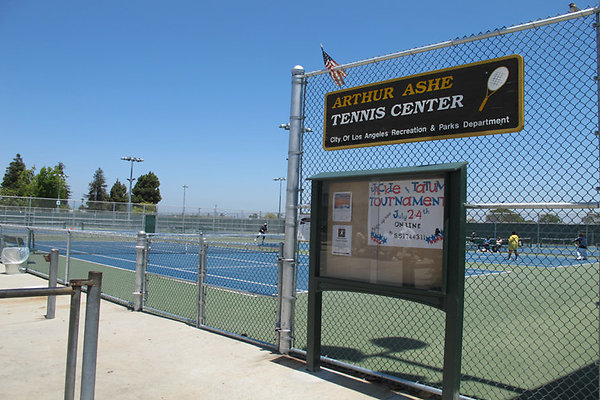 Rancho Cienega Sports Complex.Arthur Ashe Tennis Courts