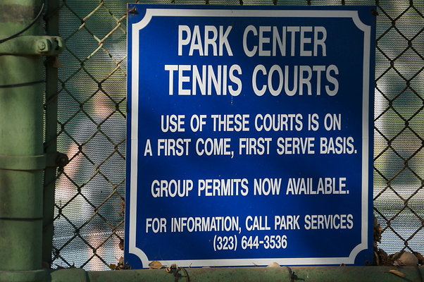 Griffith Park.Tennis Courts