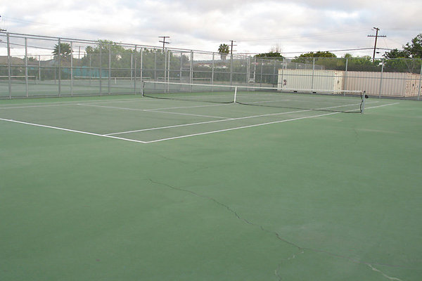 LA Center For Enriched Studies.Tennis Courts.LAUSD