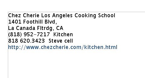 z.Chez Cherie Kitchen