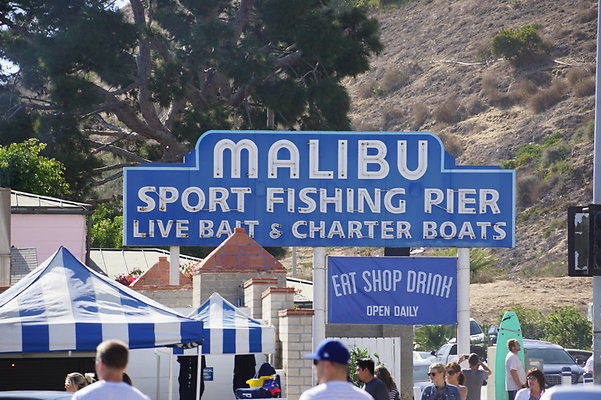 Malibu Pier parking Lot