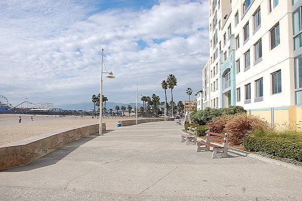 Sea Castle Ocean Front Walk.Santa Monica