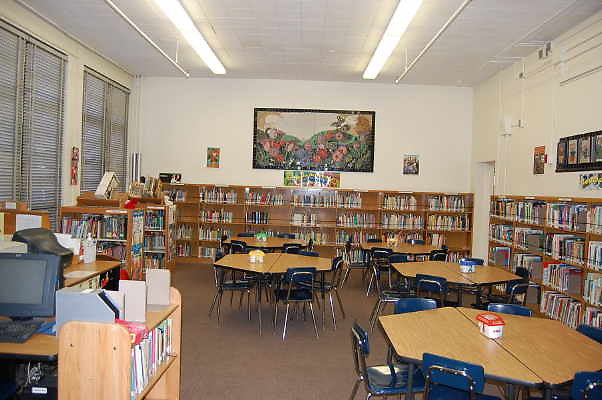 Franklin Elementary.Los Feliz.Library